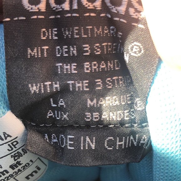 Adidas Mi Custom Forum Mid Size Womens 8.0 Medium Fit Wine Orange Sky Blue (G6) - Picture 11 of 12